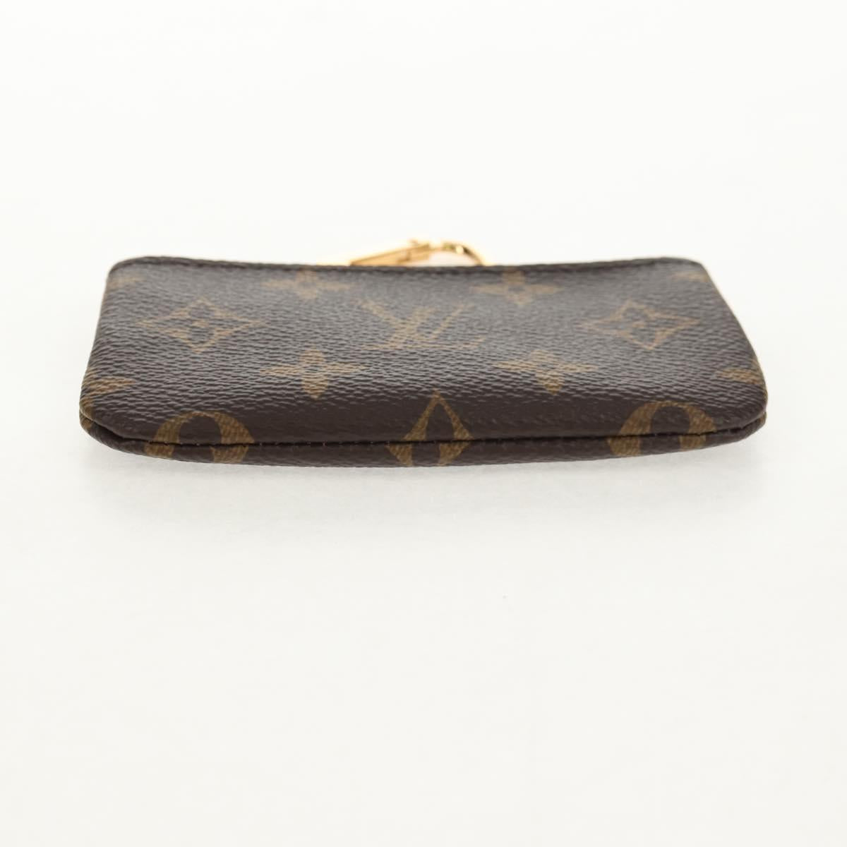LOUIS VUITTON Monogram Pochette Cles Coin Purse M60033 LV Auth yk19849V