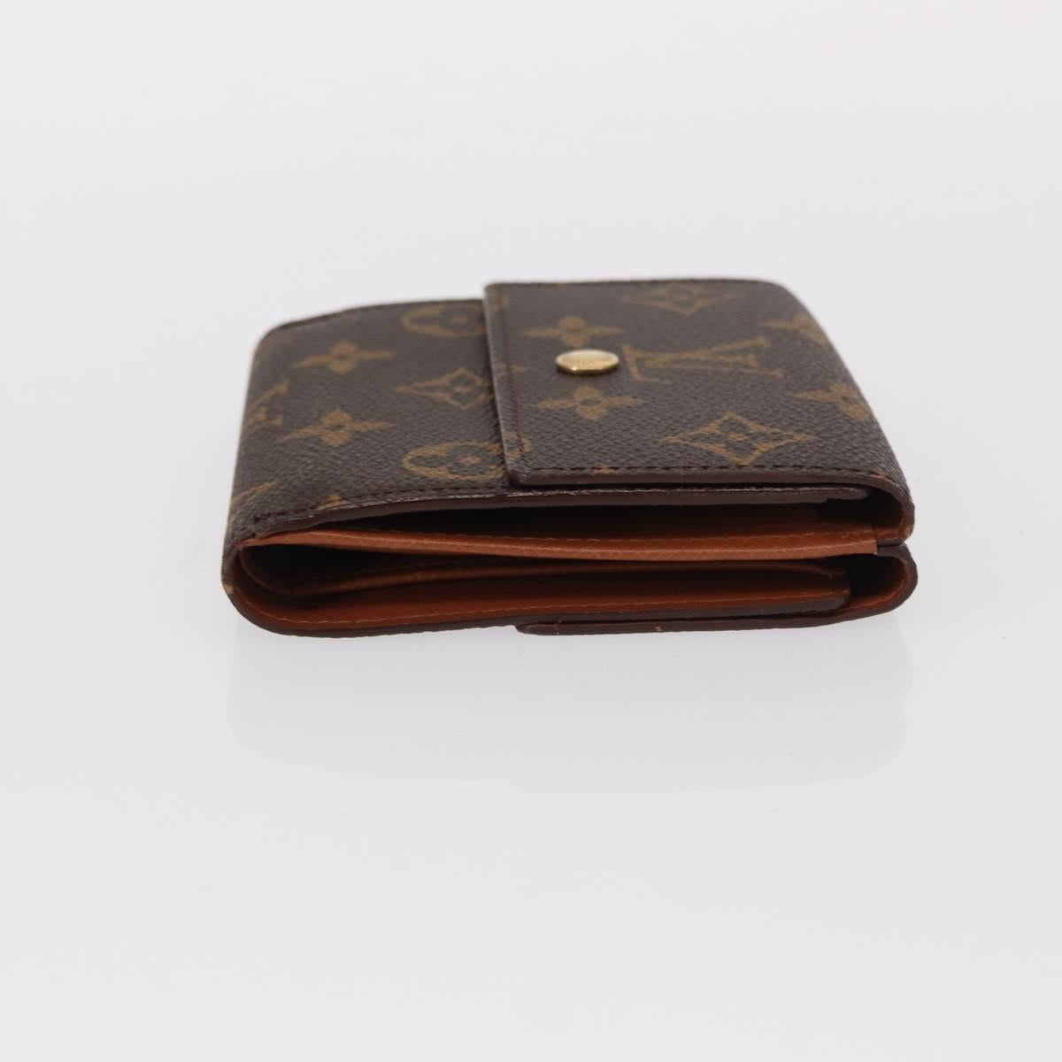 LOUIS VUITTON Monogram Portefeuille Elise Trifold Wallet M61654 LV Auth yk19851