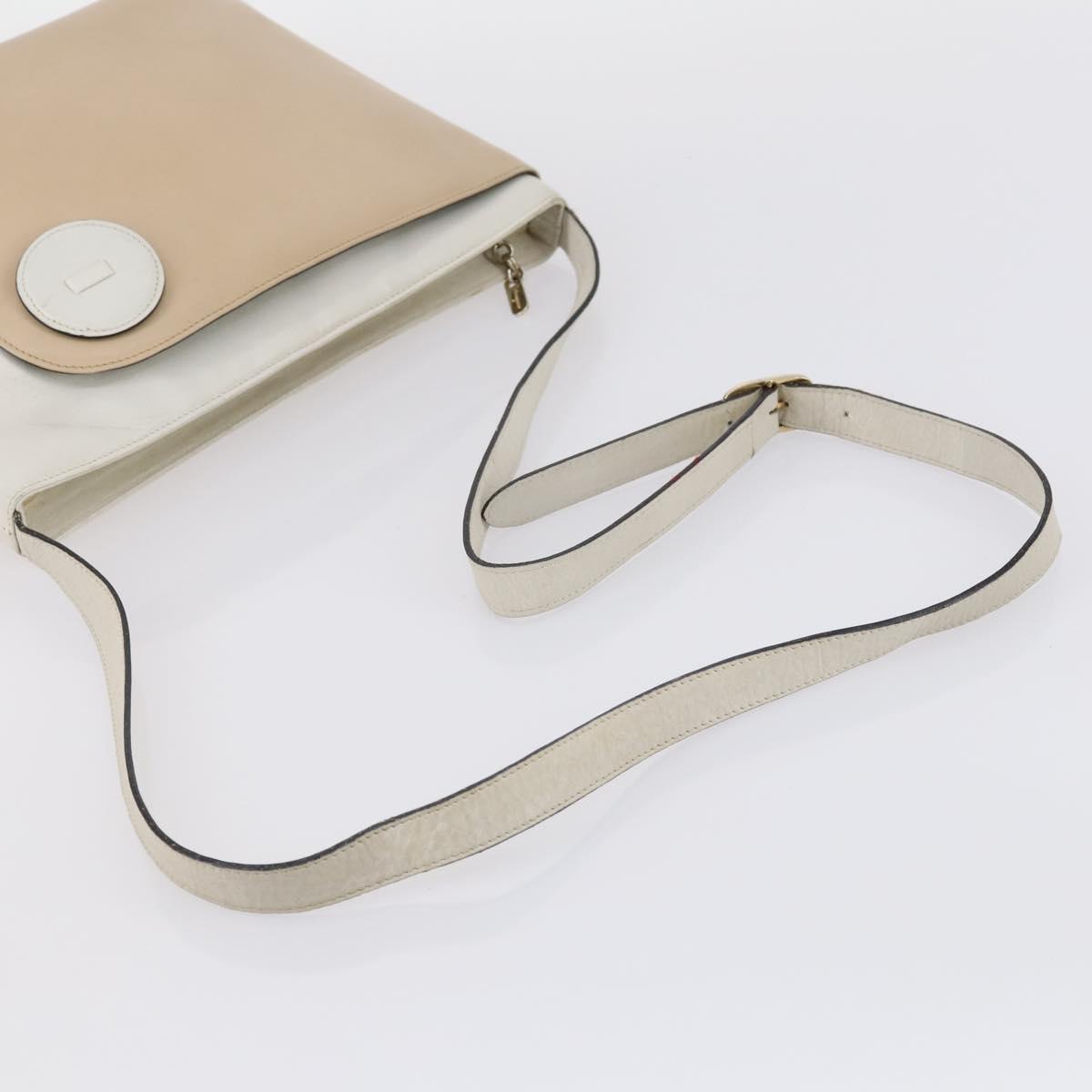 CELINE Salvatore Ferragamo Chloe Bag Leather 3 Set Beige Brown Auth yk19853