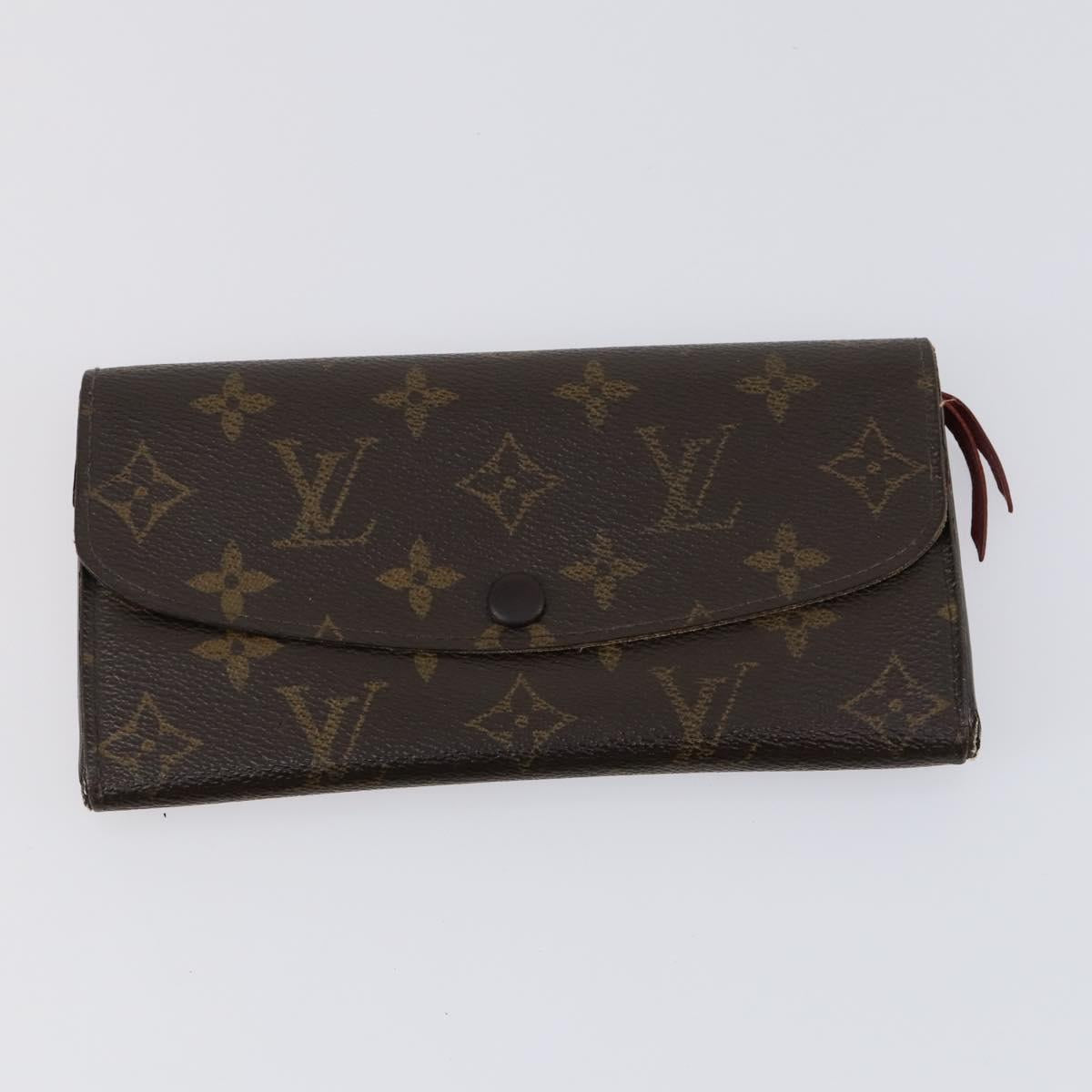 LOUIS VUITTON Monogram Epi Vernis Wallet 5 Set Black Amarante LV Auth yk19854