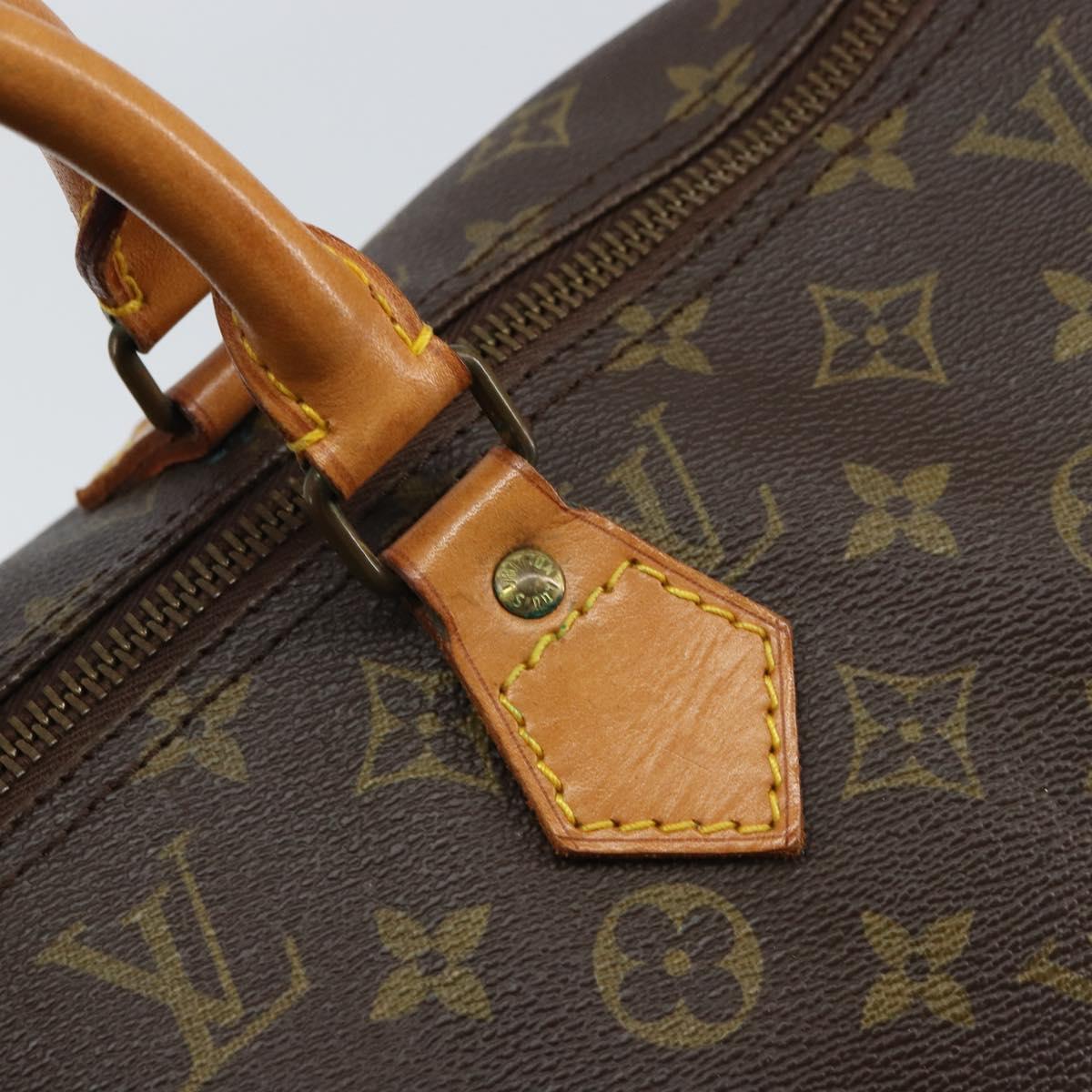 LOUIS VUITTON Monogram Speedy 40 Hand Bag M41522 LV Auth yk19864