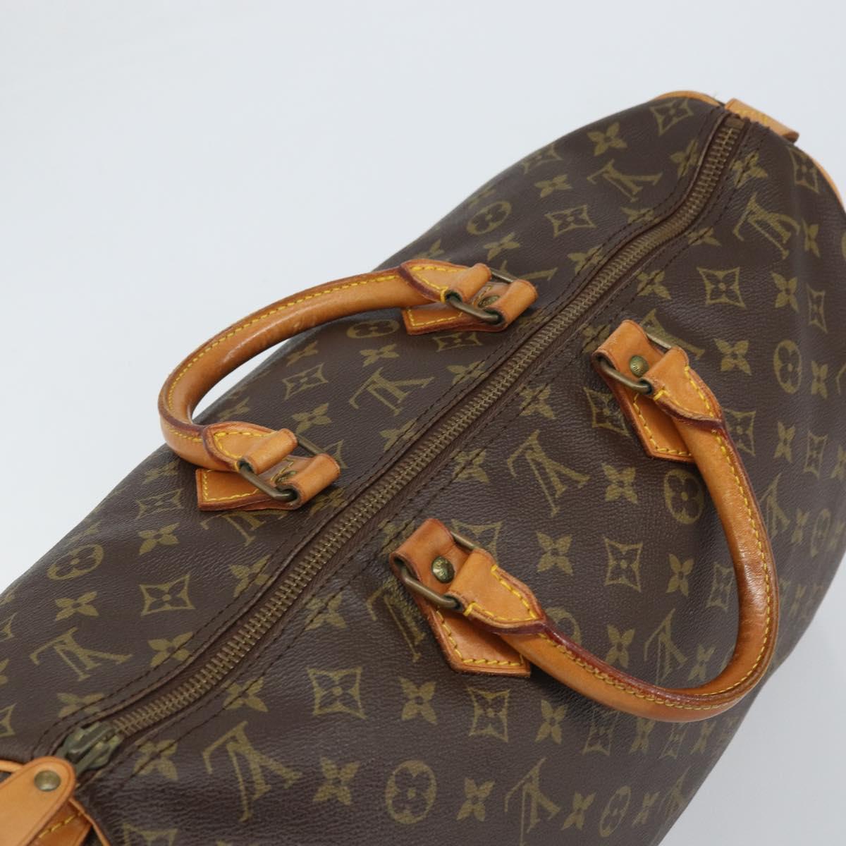 LOUIS VUITTON Monogram Speedy 40 Hand Bag M41522 LV Auth yk19864