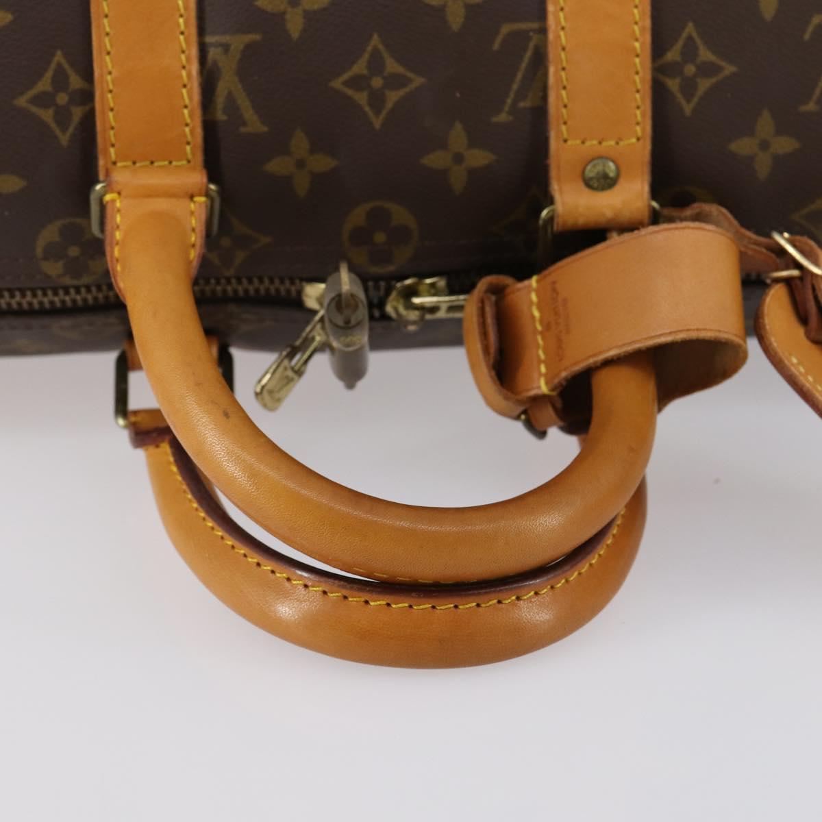 LOUIS VUITTON Monogram Keepall 45 Boston Bag M41428 LV Auth yk19874V