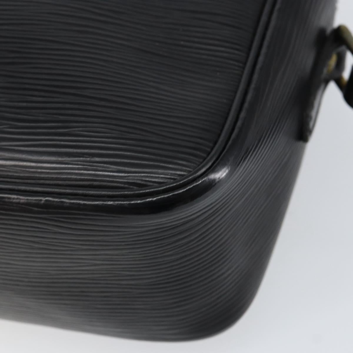 LOUIS VUITTON Epi Trocadero 27 Shoulder Bag Black M52312 LV Auth yk19886