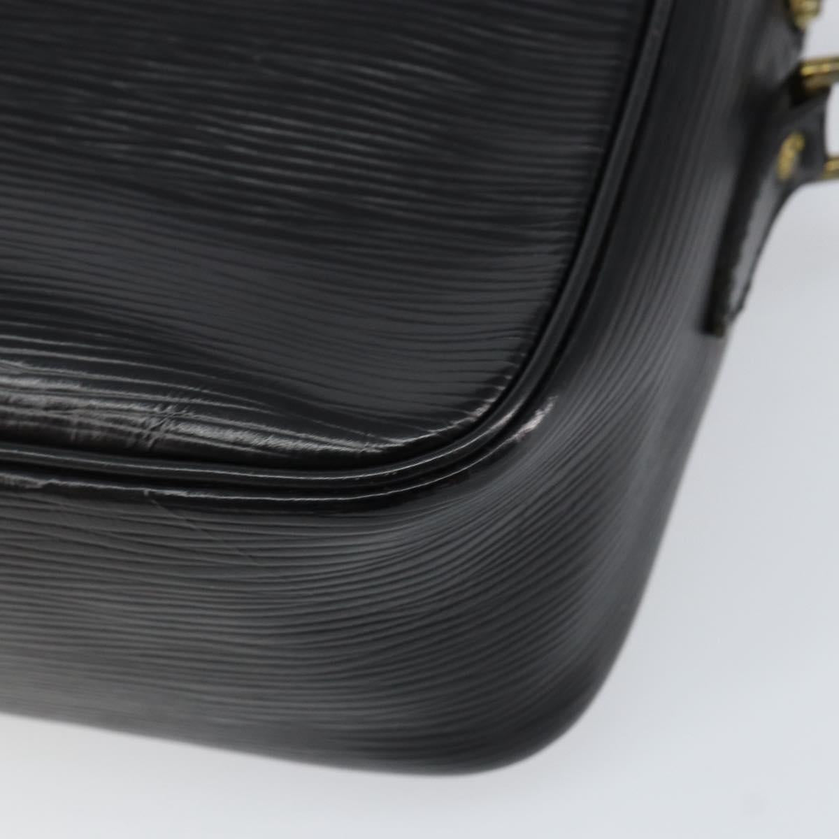 LOUIS VUITTON Epi Trocadero 27 Shoulder Bag Black M52312 LV Auth yk19886