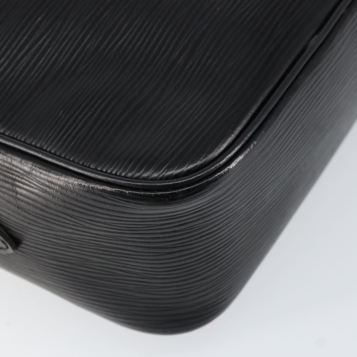 LOUIS VUITTON Epi Trocadero 27 Shoulder Bag Black M52312 LV Auth yk19886