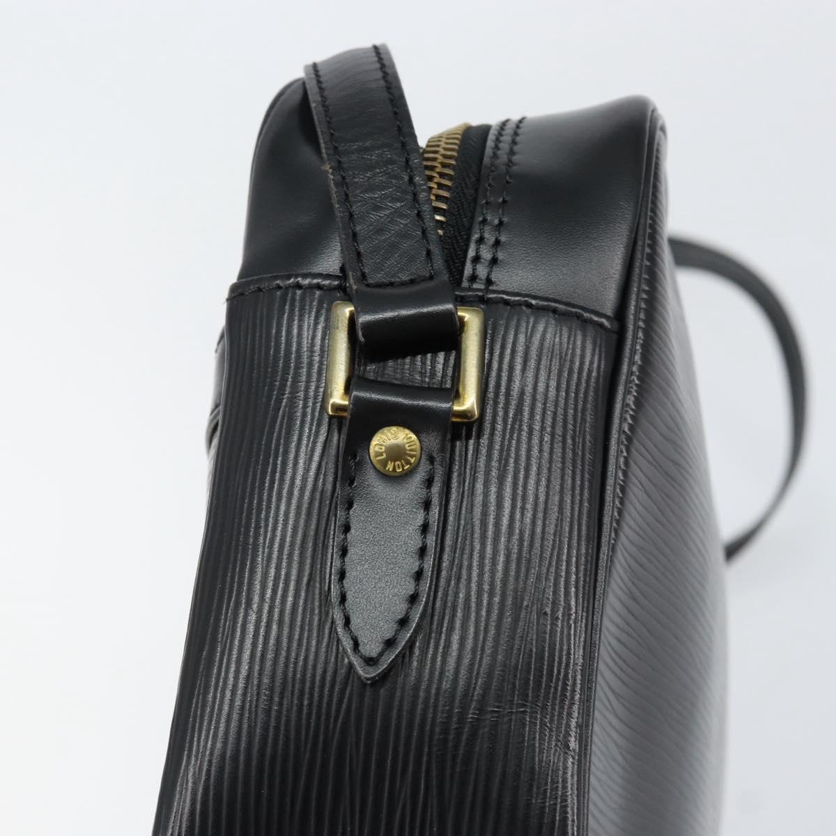LOUIS VUITTON Epi Trocadero 27 Shoulder Bag Black M52312 LV Auth yk19886