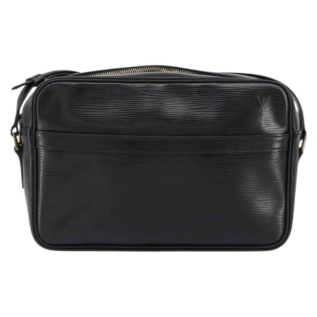 LOUIS VUITTON Epi Trocadero 27 Shoulder Bag Black M52312 LV Auth yk19886