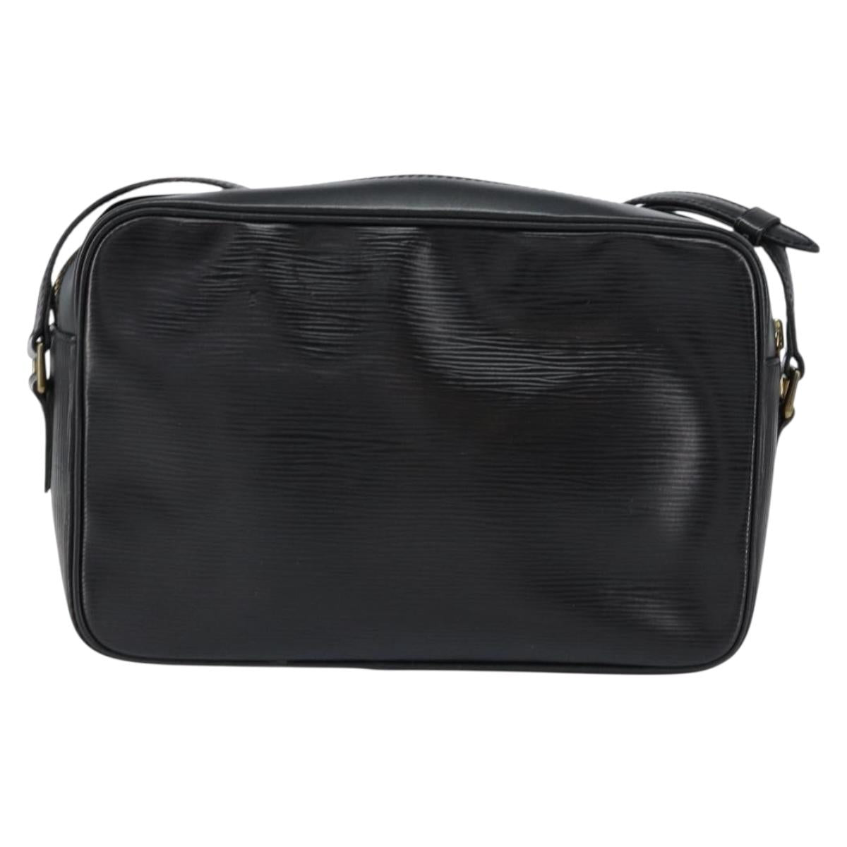 LOUIS VUITTON Epi Trocadero 27 Shoulder Bag Black M52312 LV Auth yk19886