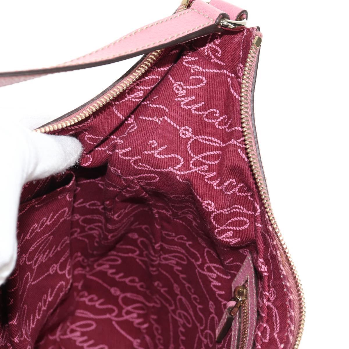 GUCCI GG Canvas Shoulder Bag Beige Gold 153010 Auth yk19887V