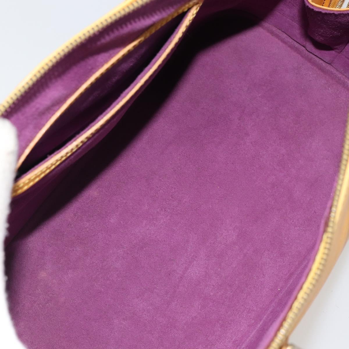 LOUIS VUITTON Epi Alma Hand Bag Yellow M52149 LV Auth yk19908