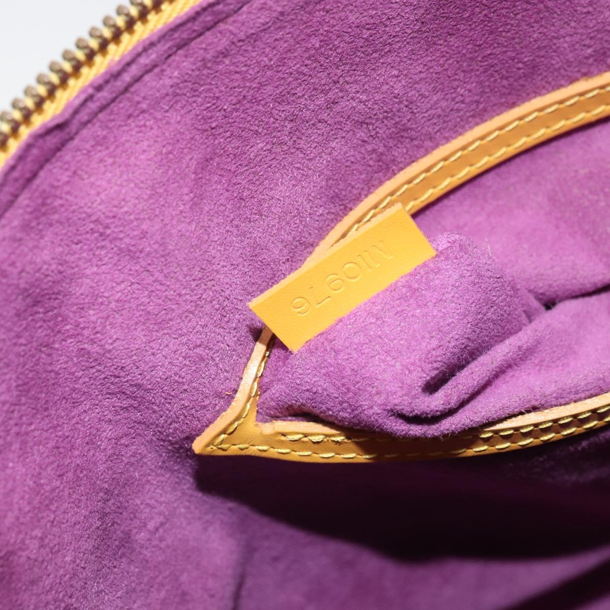 LOUIS VUITTON Epi Alma Hand Bag Yellow M52149 LV Auth yk19908