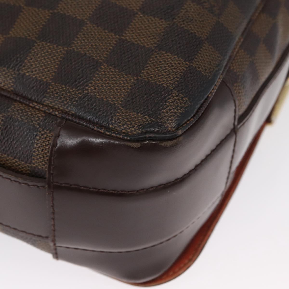 LOUIS VUITTON Damier Ebene Bastille Shoulder Bag N45258 LV Auth yk19909
