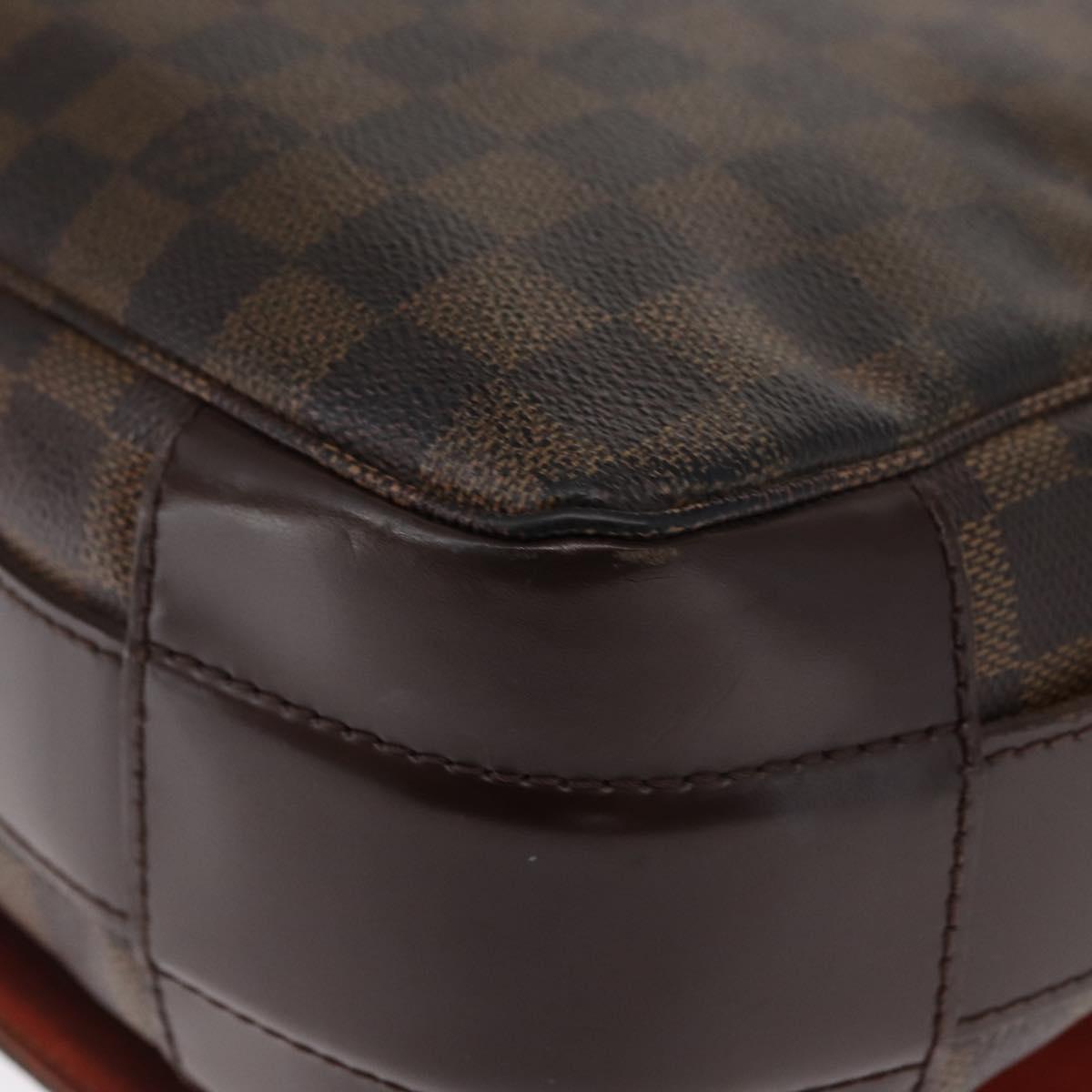 LOUIS VUITTON Damier Ebene Bastille Shoulder Bag N45258 LV Auth yk19909