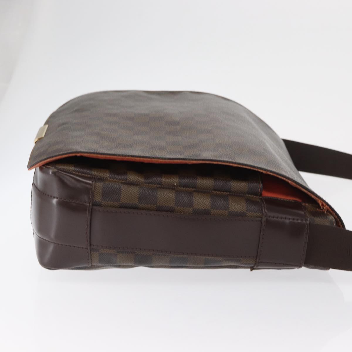 LOUIS VUITTON Damier Ebene Bastille Shoulder Bag N45258 LV Auth yk19909
