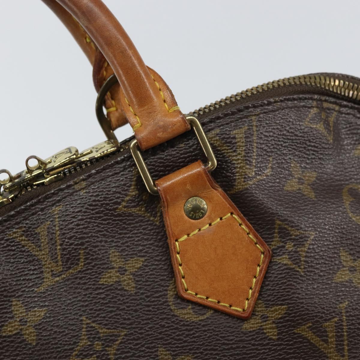 LOUIS VUITTON Monogram Alma Hand Bag M51130 LV Auth yk19927