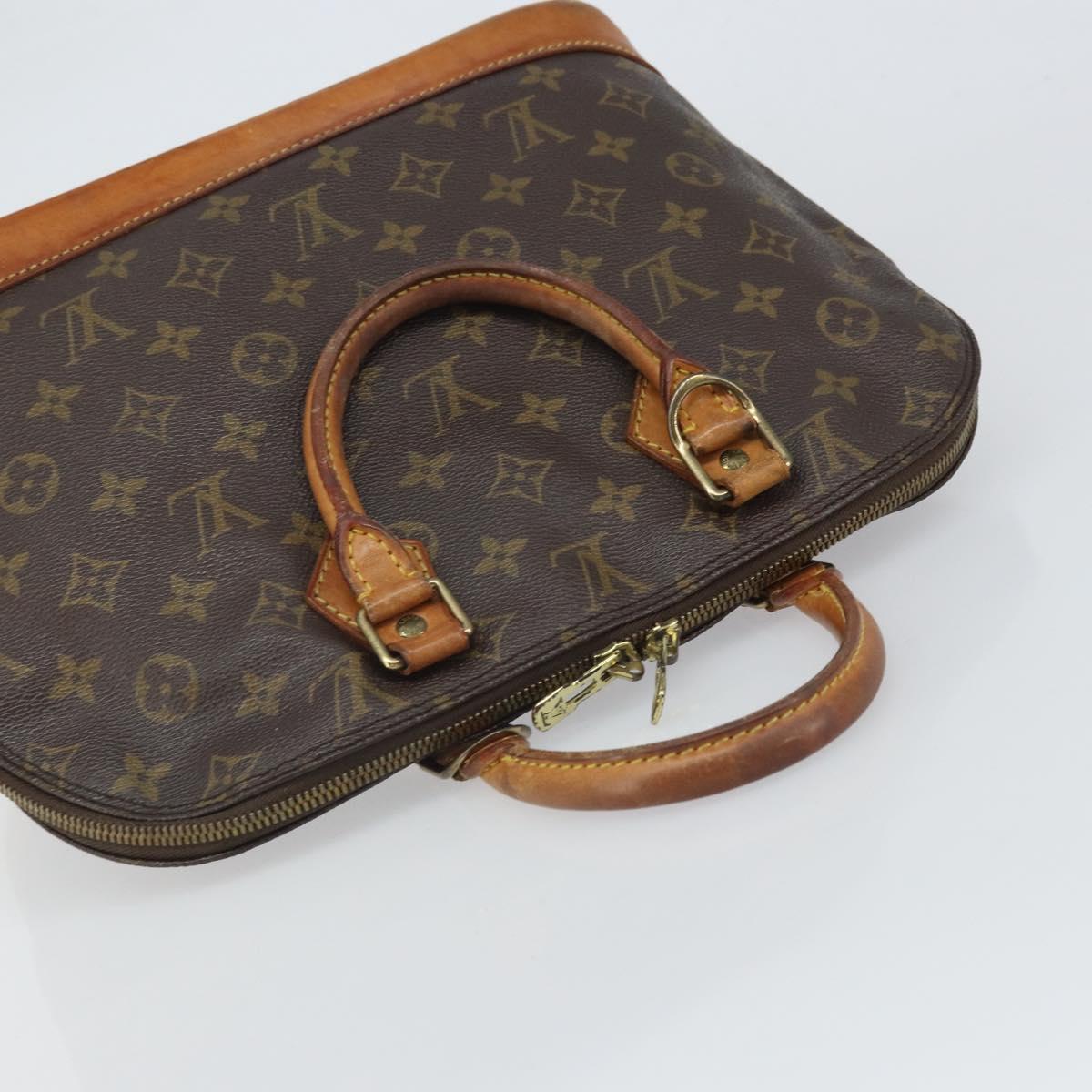 LOUIS VUITTON Monogram Alma Hand Bag M51130 LV Auth yk19927