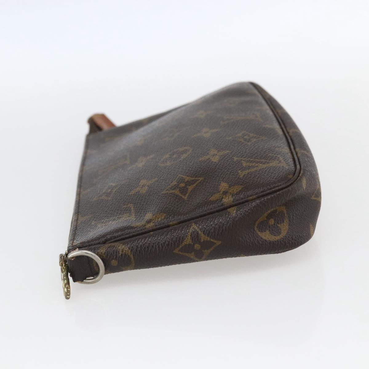 LOUIS VUITTON Monogram Pochette Accessoires Pouch M51980 LV Auth yk19935