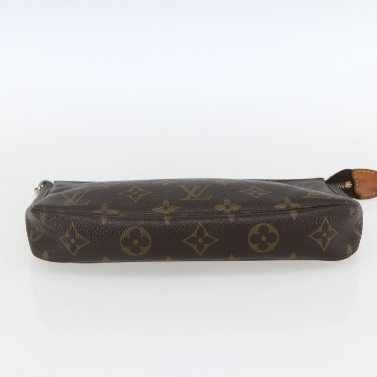 LOUIS VUITTON Monogram Pochette Accessoires Pouch M51980 LV Auth yk19935
