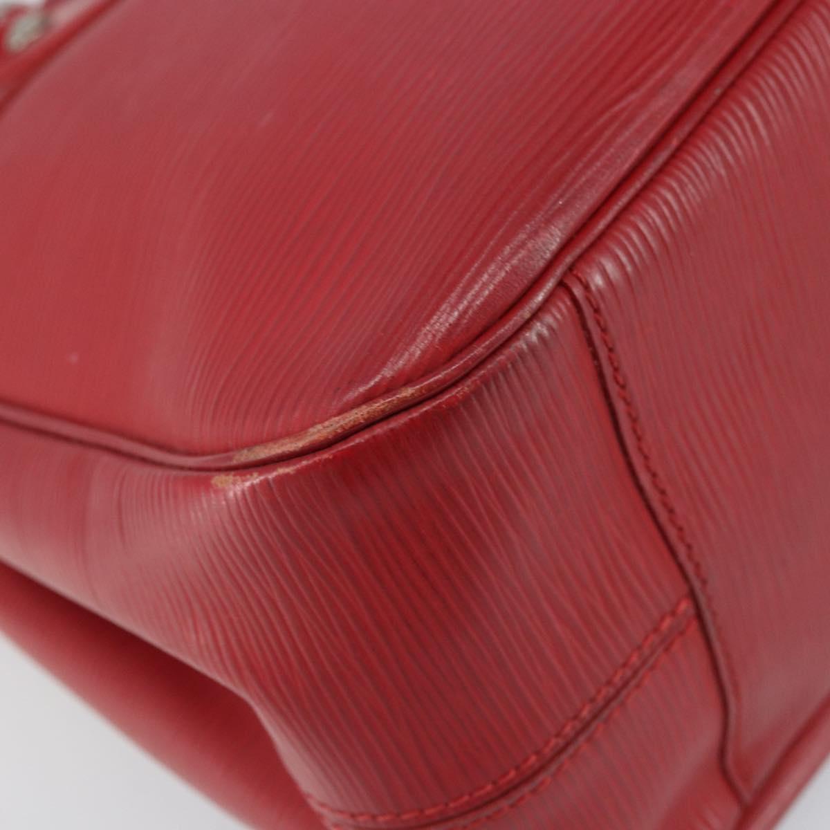 LOUIS VUITTON Epi Passy PM Hand Bag Red M5926E LV Auth yk19943