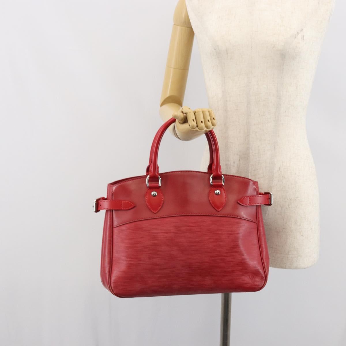 LOUIS VUITTON Epi Passy PM Hand Bag Red M5926E LV Auth yk19943