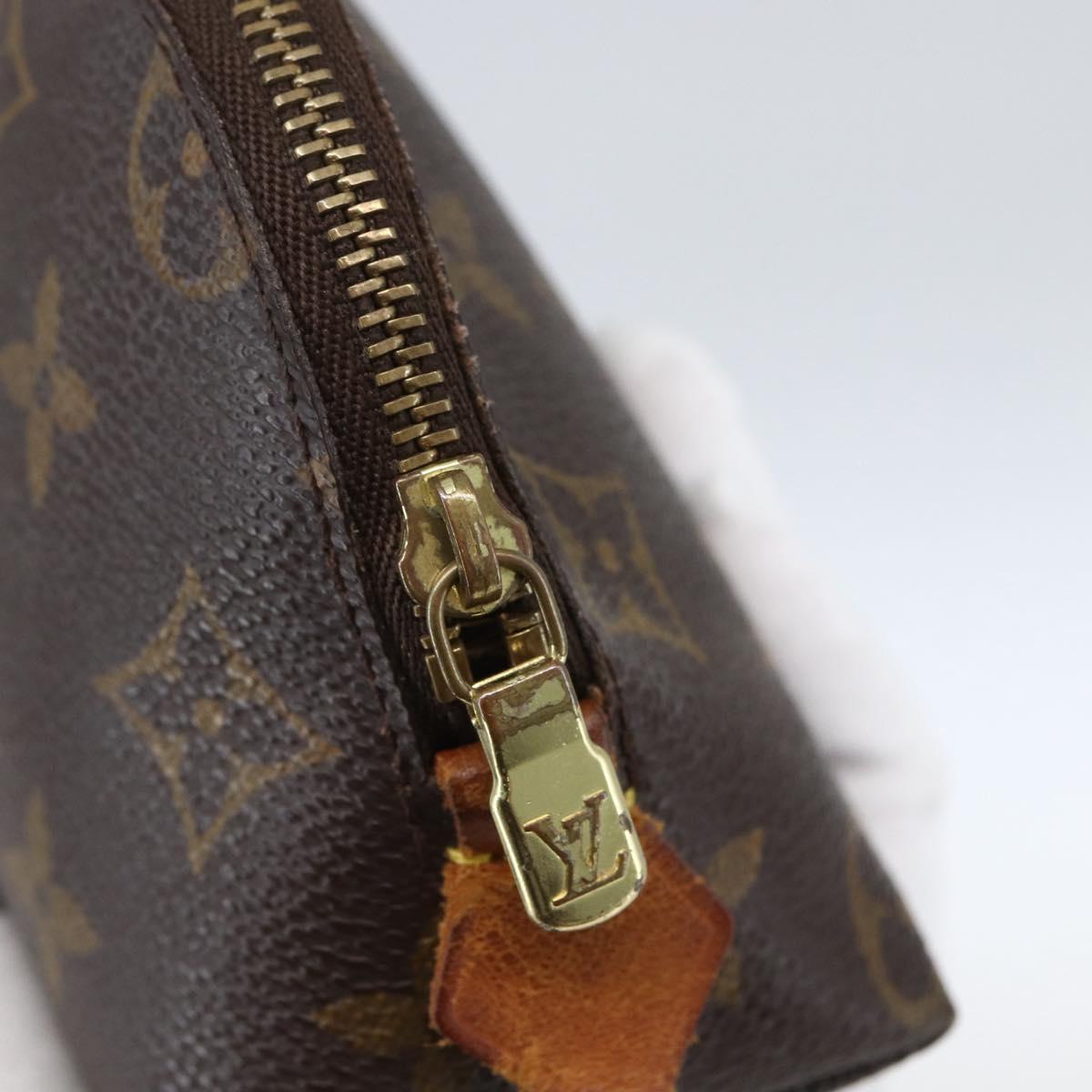 LOUIS VUITTON Monogram Pochette Cosmetic PM Pouch M43998 LV Auth yk19973