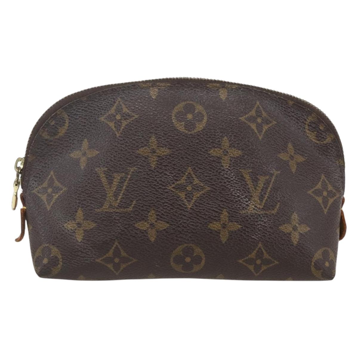 LOUIS VUITTON Monogram Pochette Cosmetic PM Pouch M43998 LV Auth yk19973