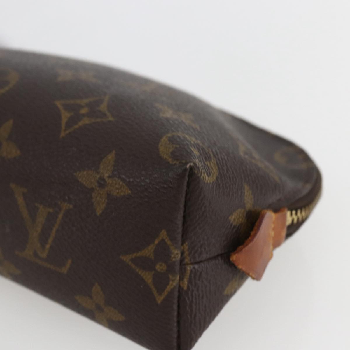 LOUIS VUITTON Monogram Pochette Cosmetic PM Pouch M43998 LV Auth yk19973
