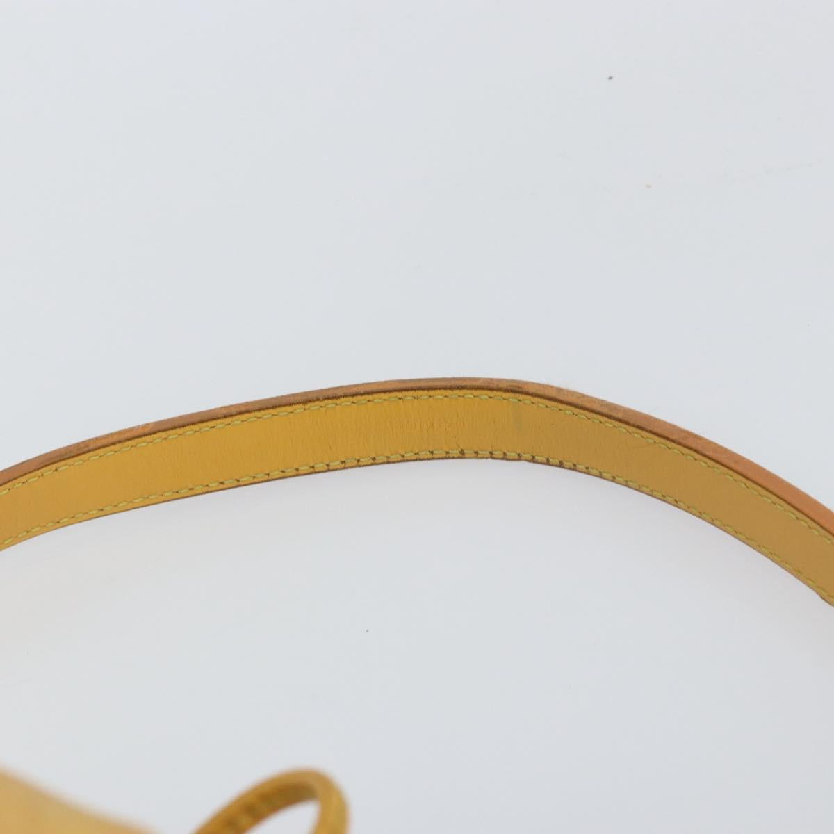 LOUIS VUITTON Epi Petit Noe Shoulder Bag Yellow M44109 LV Auth yk19985
