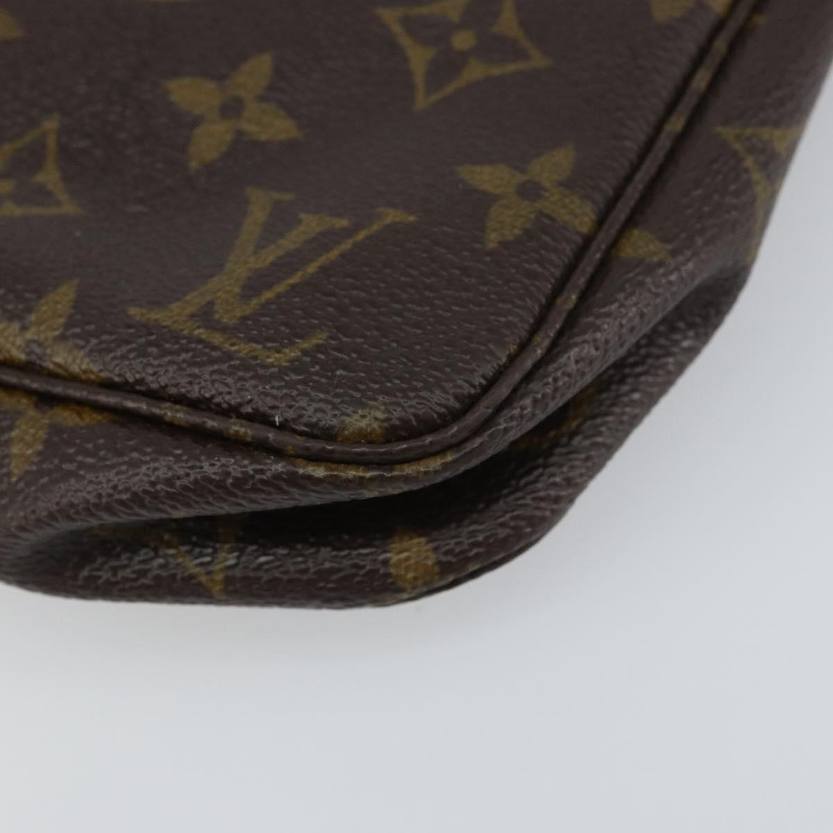 LOUIS VUITTON Monogram Pochette Accessoires Pouch M51980 LV Auth yk19997
