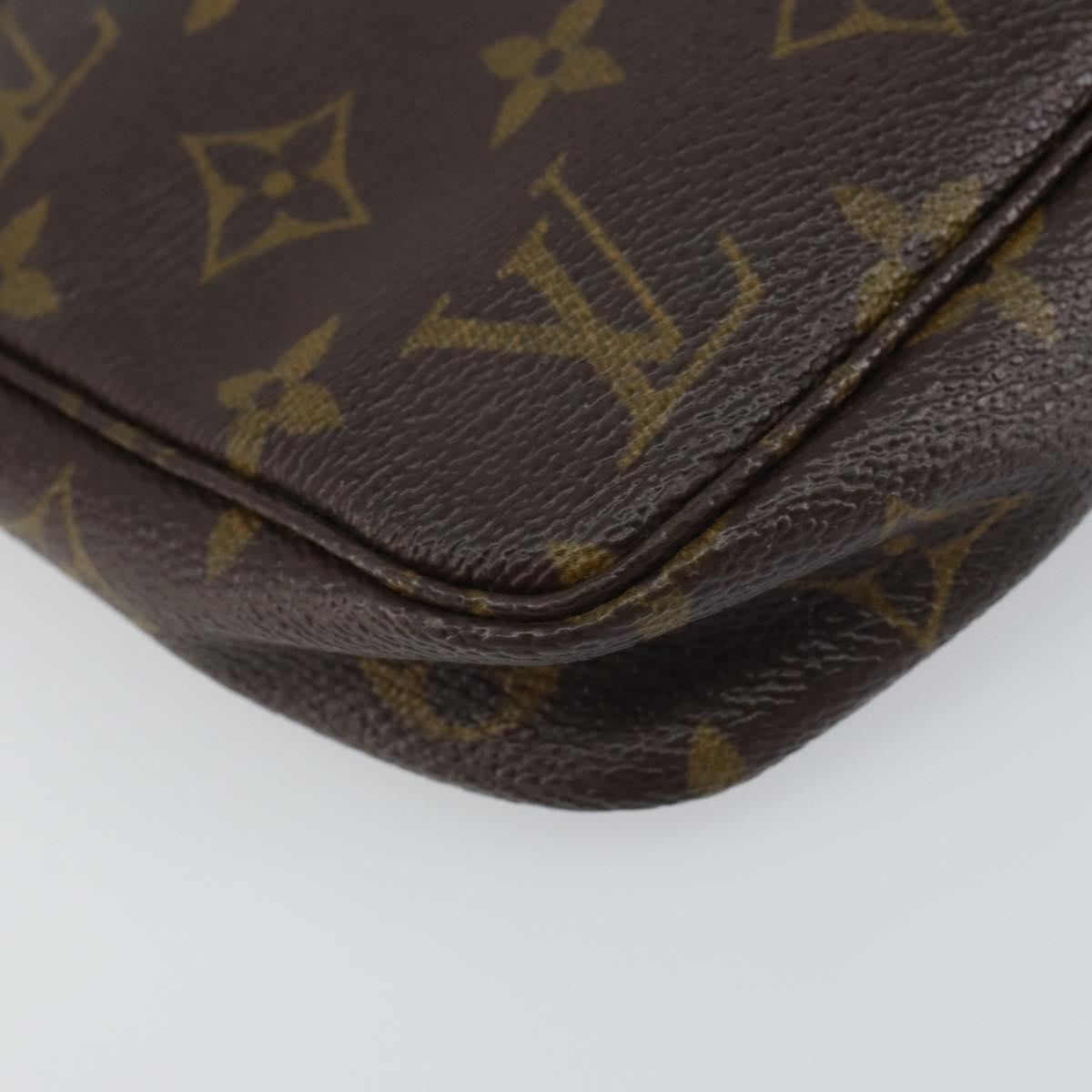 LOUIS VUITTON Monogram Pochette Accessoires Pouch M51980 LV Auth yk19997