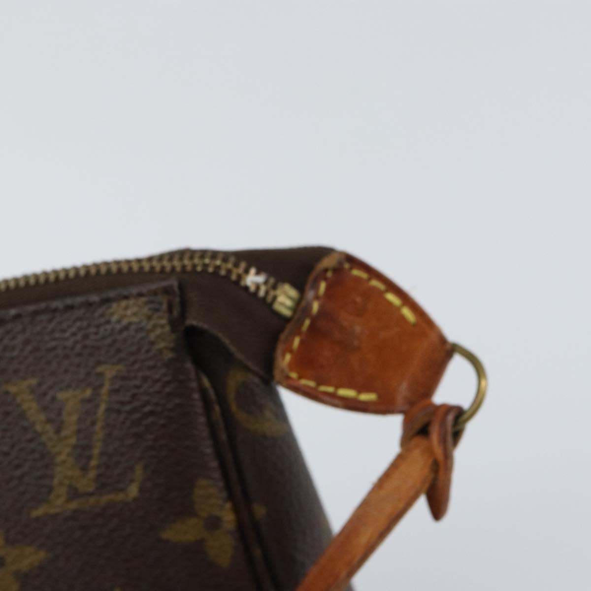 LOUIS VUITTON Monogram Pochette Accessoires Pouch M51980 LV Auth yk19997