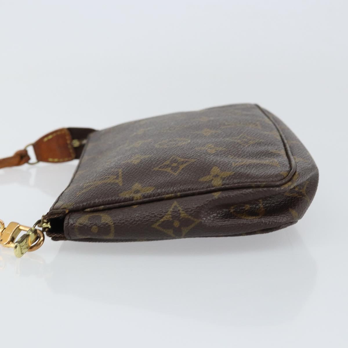LOUIS VUITTON Monogram Pochette Accessoires Pouch M51980 LV Auth yk19997