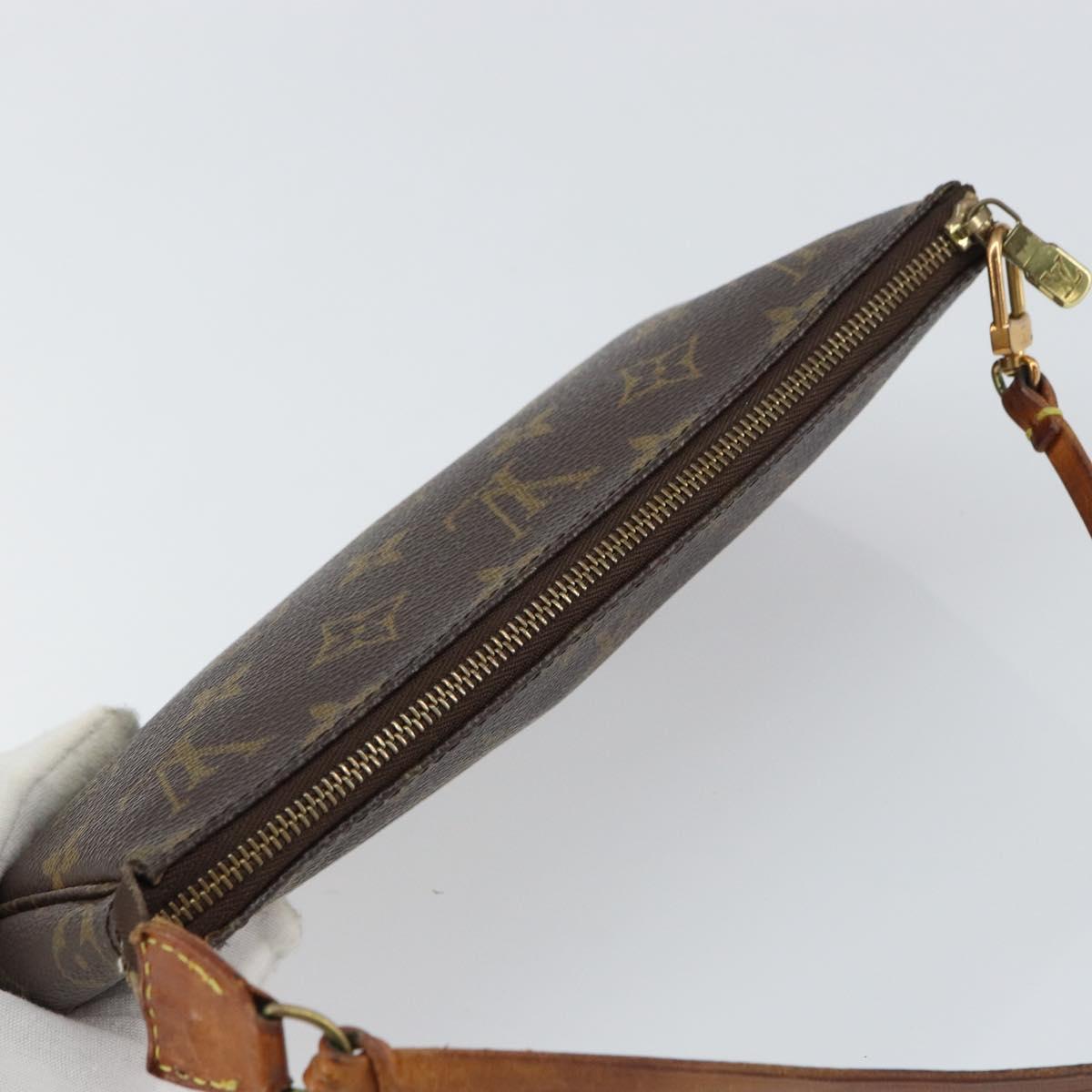 LOUIS VUITTON Monogram Pochette Accessoires Pouch M51980 LV Auth yk19997