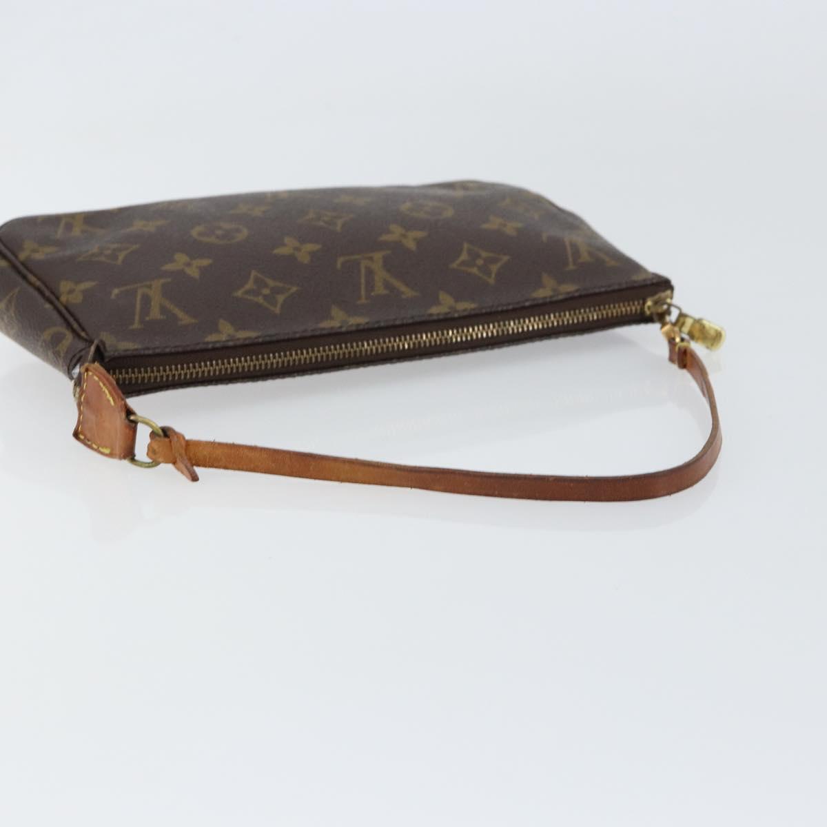 LOUIS VUITTON Monogram Pochette Accessoires Pouch M51980 LV Auth yk19997