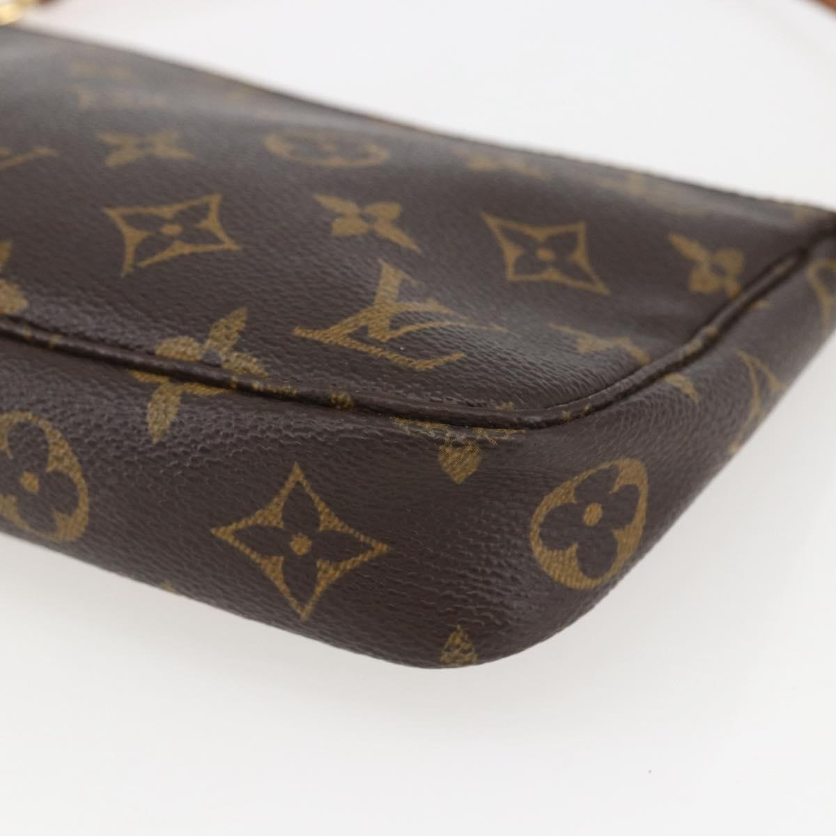LOUIS VUITTON Monogram Pochette Accessoires Pouch M51980 LV Auth yk19998