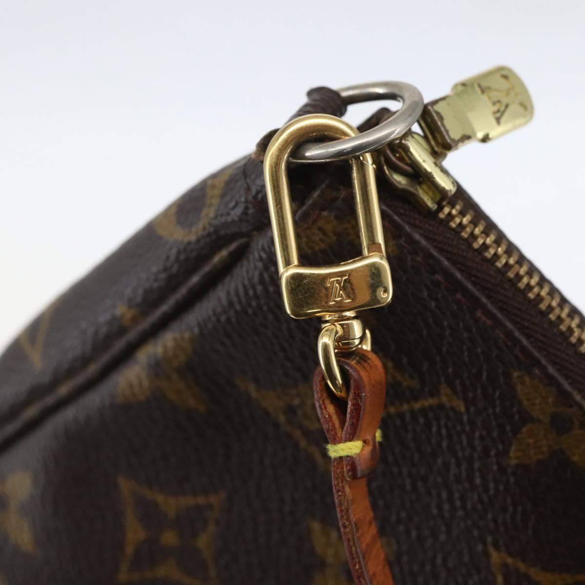LOUIS VUITTON Monogram Pochette Accessoires Pouch M51980 LV Auth yk19998