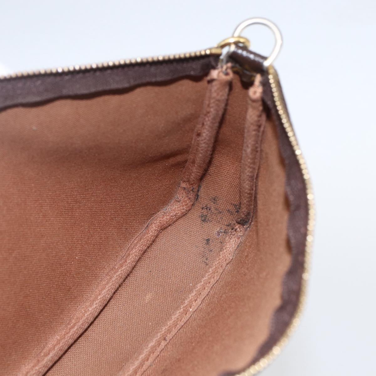 LOUIS VUITTON Monogram Pochette Accessoires Pouch M51980 LV Auth yk19998