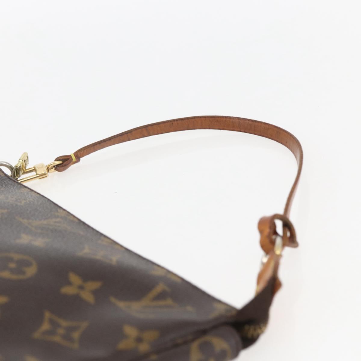 LOUIS VUITTON Monogram Pochette Accessoires Pouch M51980 LV Auth yk19998