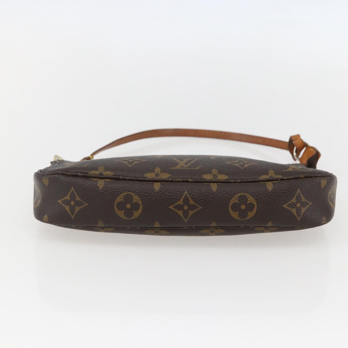 LOUIS VUITTON Monogram Pochette Accessoires Pouch M51980 LV Auth yk19998