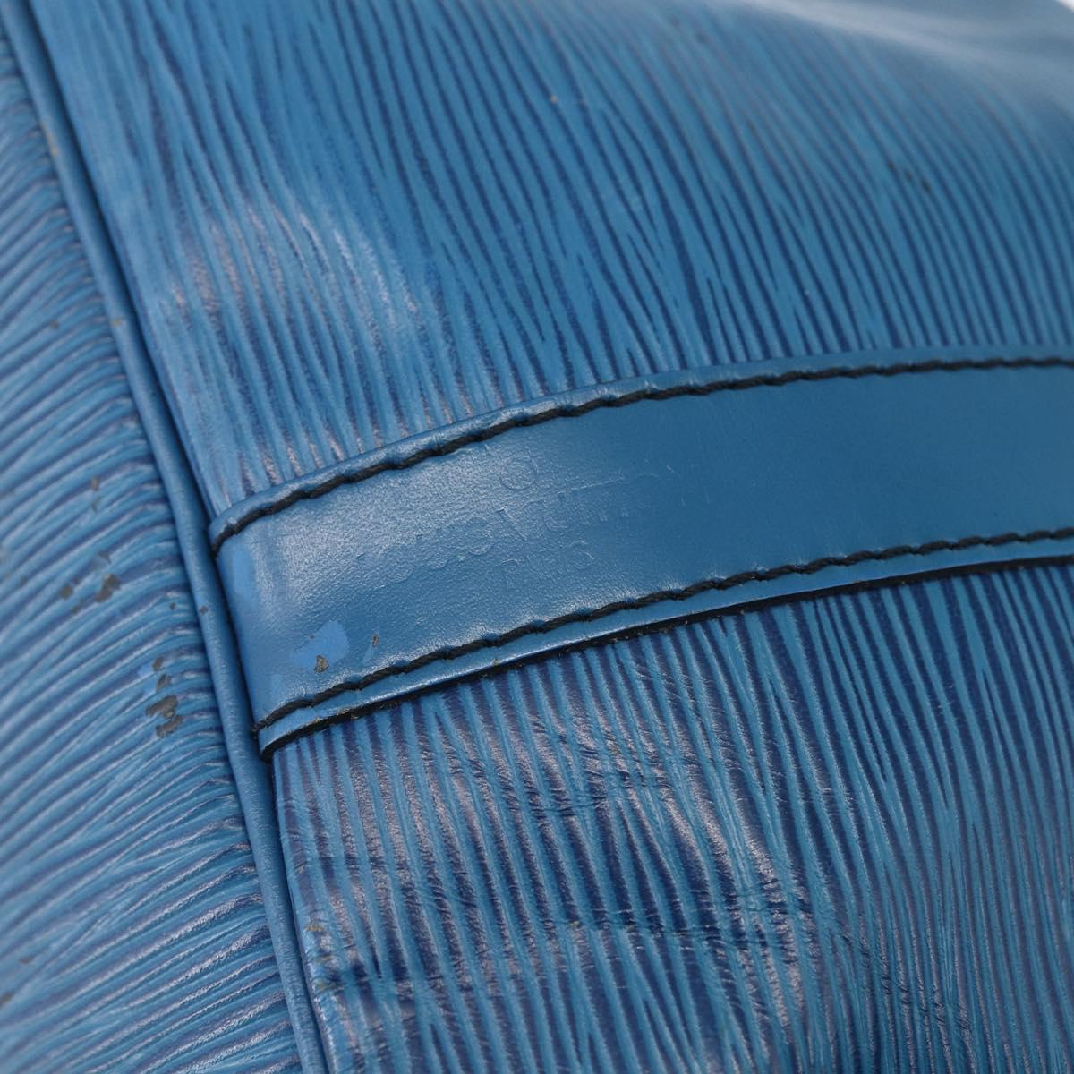 LOUIS VUITTON Epi Petit Noe Shoulder Bag Blue M44105 LV Auth yk20000