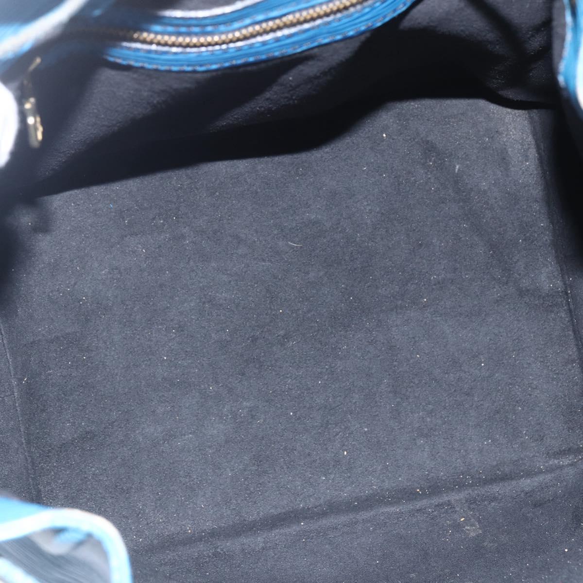 LOUIS VUITTON Epi Petit Noe Shoulder Bag Blue M44105 LV Auth yk20000