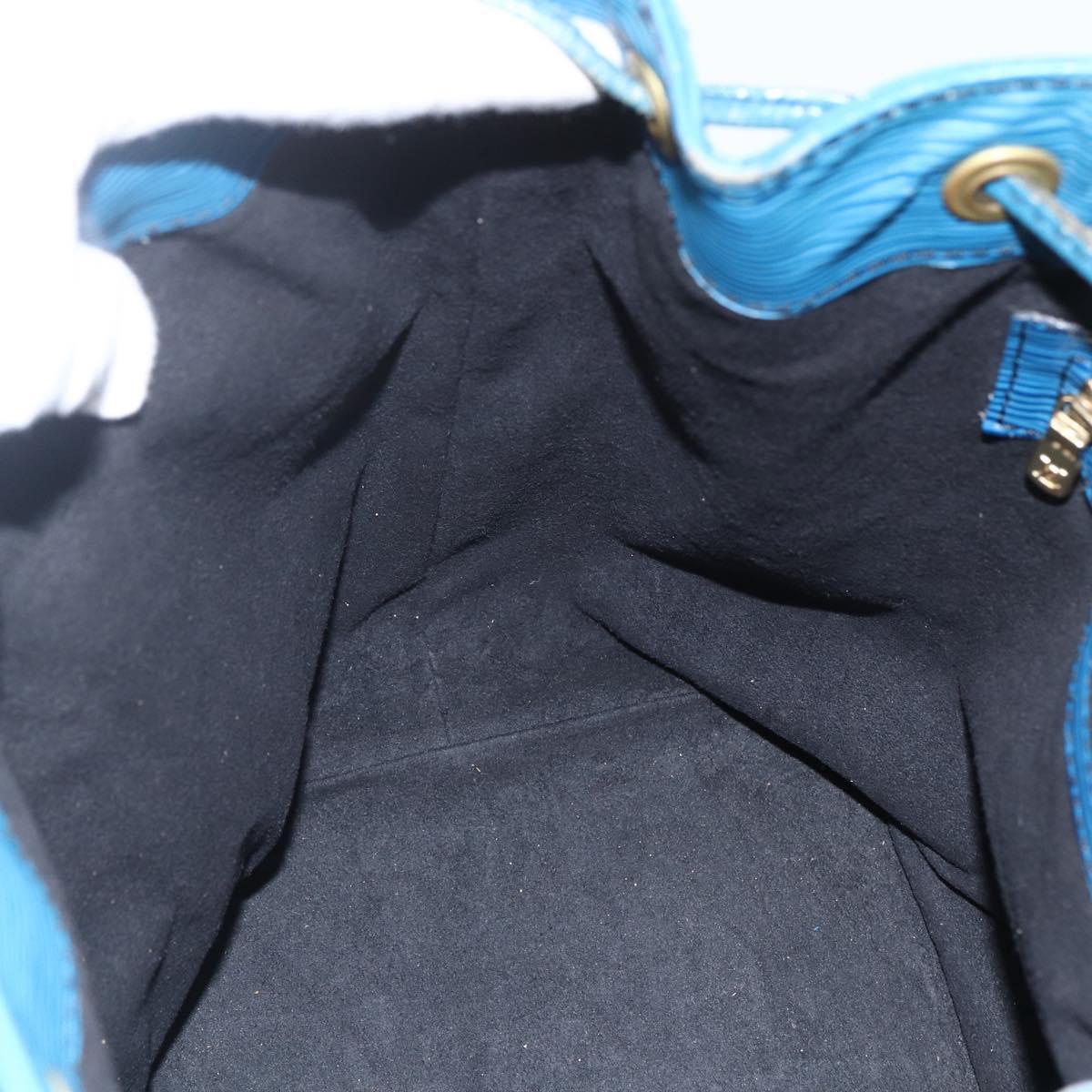 LOUIS VUITTON Epi Petit Noe Shoulder Bag Blue M44105 LV Auth yk20000