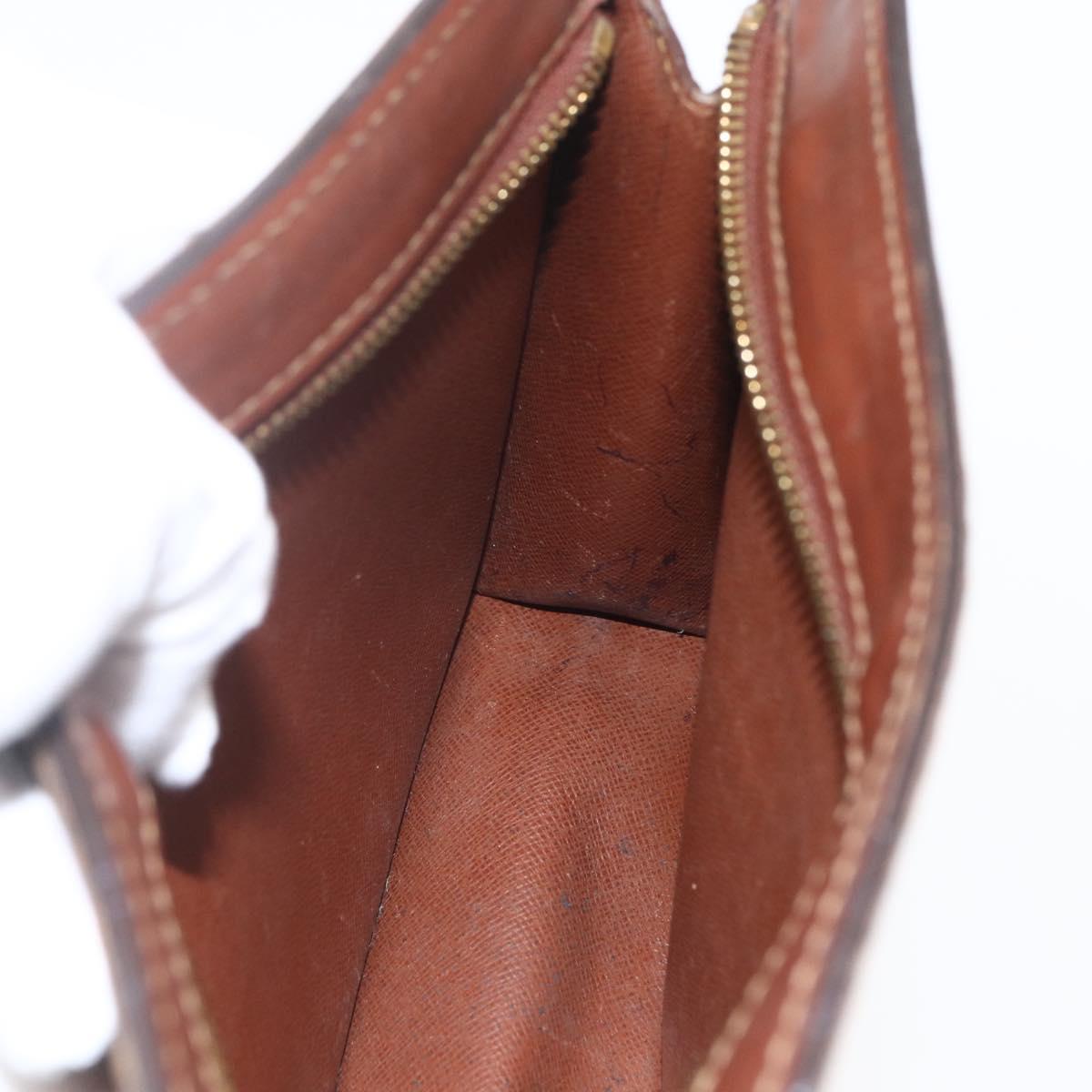 LOUIS VUITTON Monogram Pochette Homme Clutch Bag M51795 LV Auth yk20002