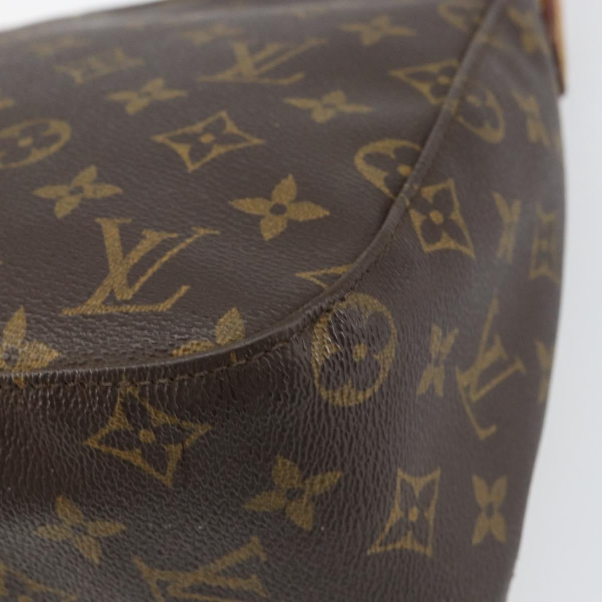 LOUIS VUITTON Monogram Looping MM Shoulder Bag M51146 LV Auth yk20009