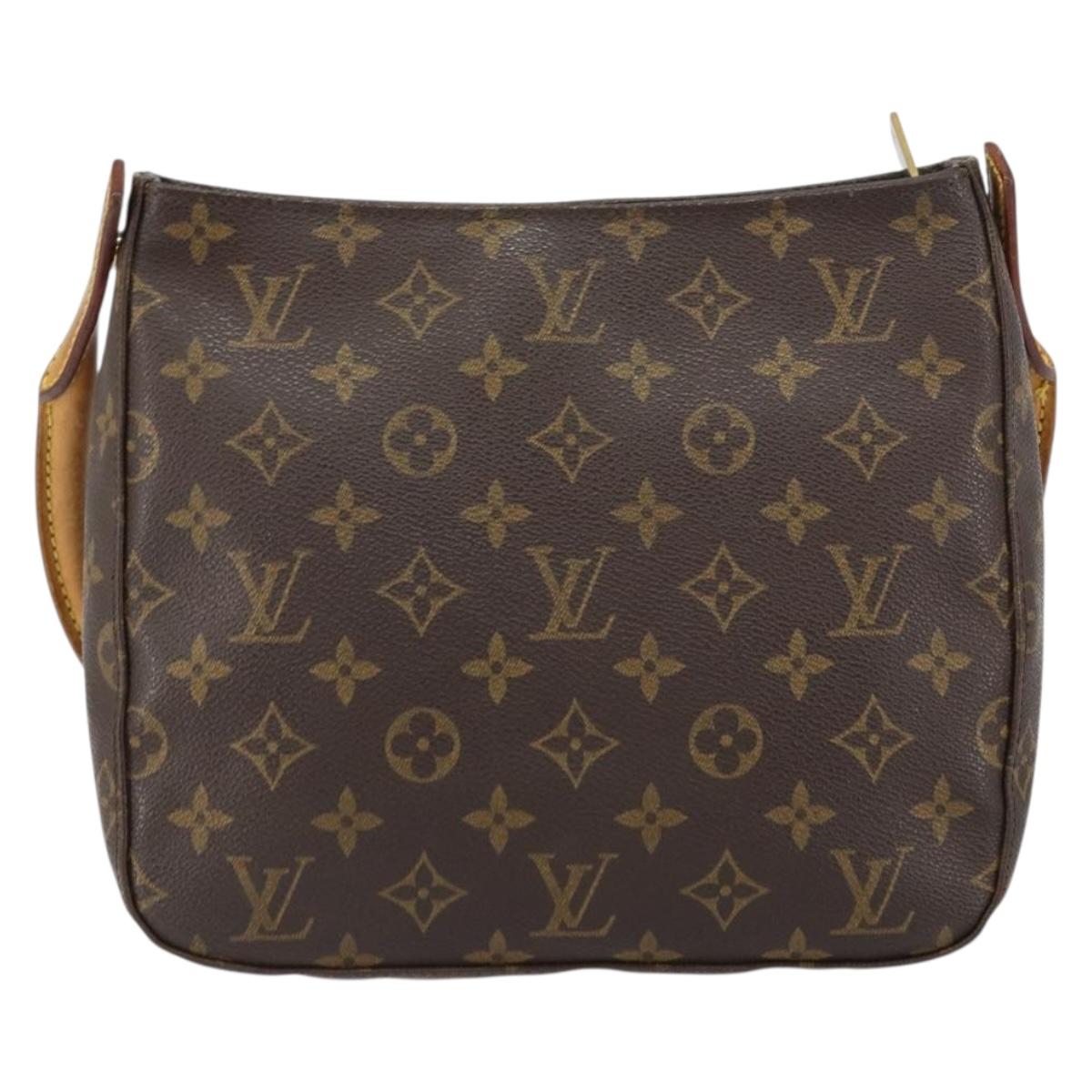 LOUIS VUITTON Monogram Looping MM Shoulder Bag M51146 LV Auth yk20009