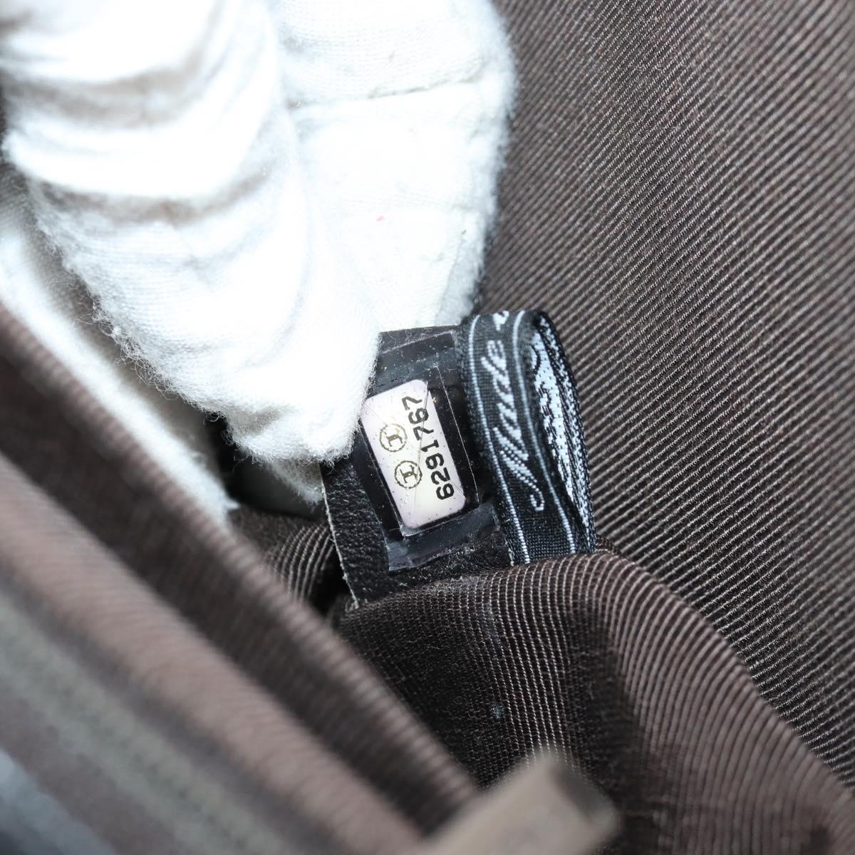 CHANEL Choco Bar Chain Shoulder Bag Denim Blue CC Auth yk20012V