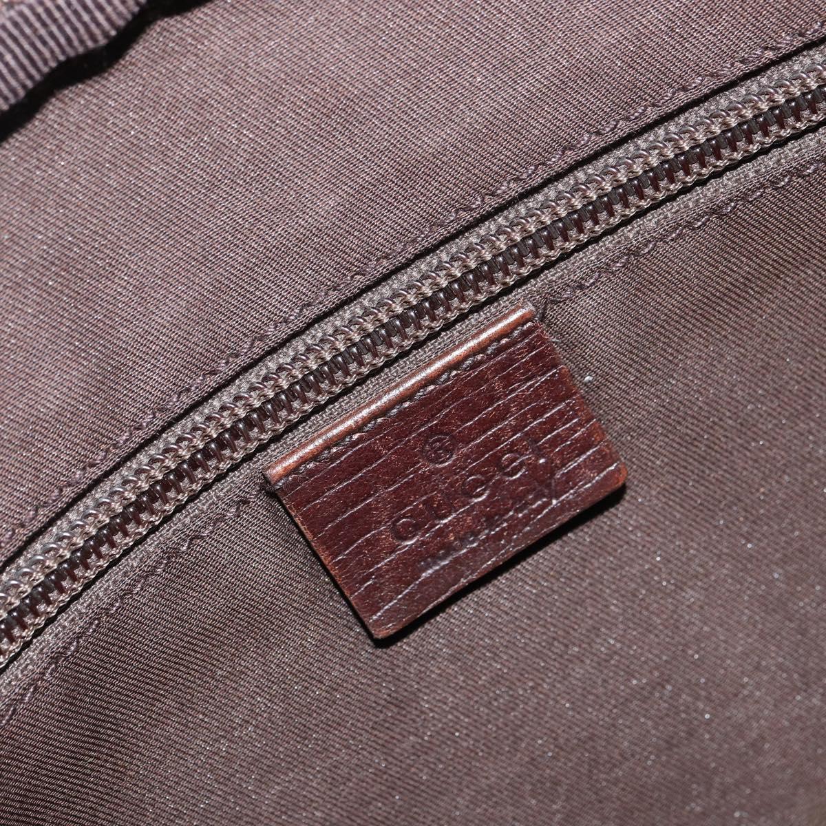 GUCCI GG Supreme Shoulder Bag PVC Beige Silver 114291 Auth yk20015