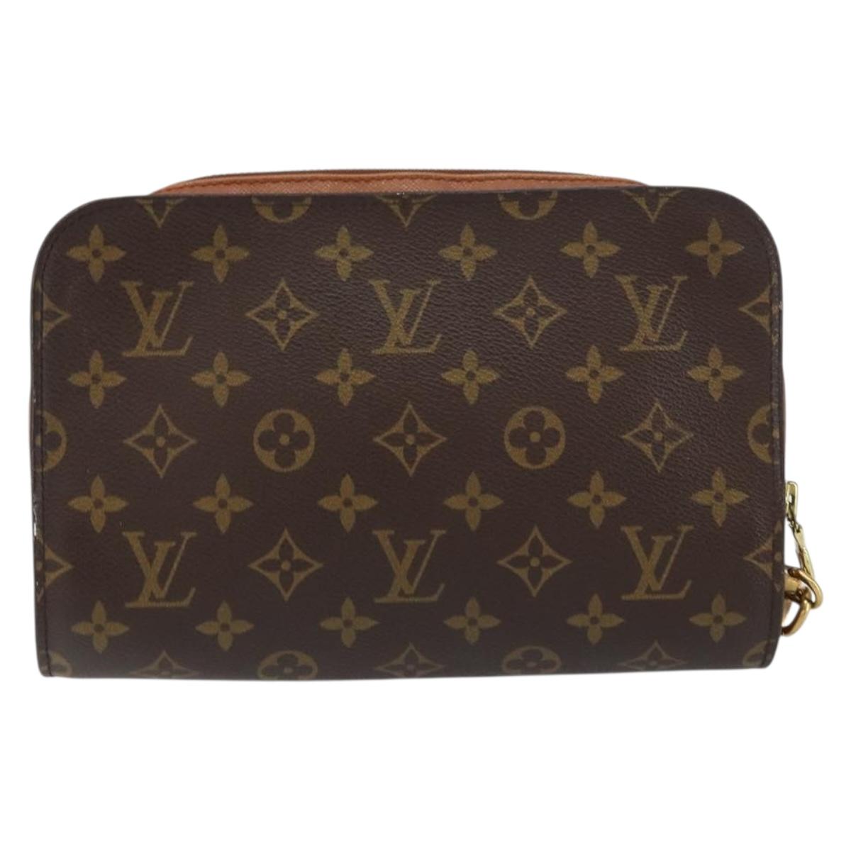 LOUIS VUITTON Monogram Orsay Clutch Bag M51790 LV Auth yk20017