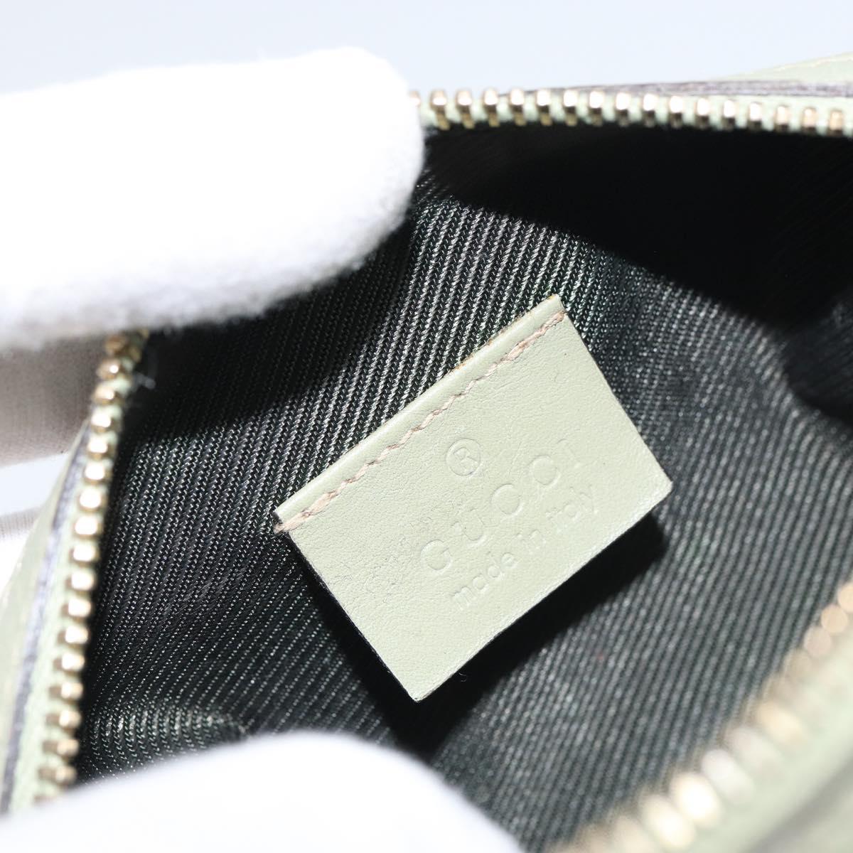 GUCCI GG Canvas Pouch Beige Gold 153228 Auth yk20044V